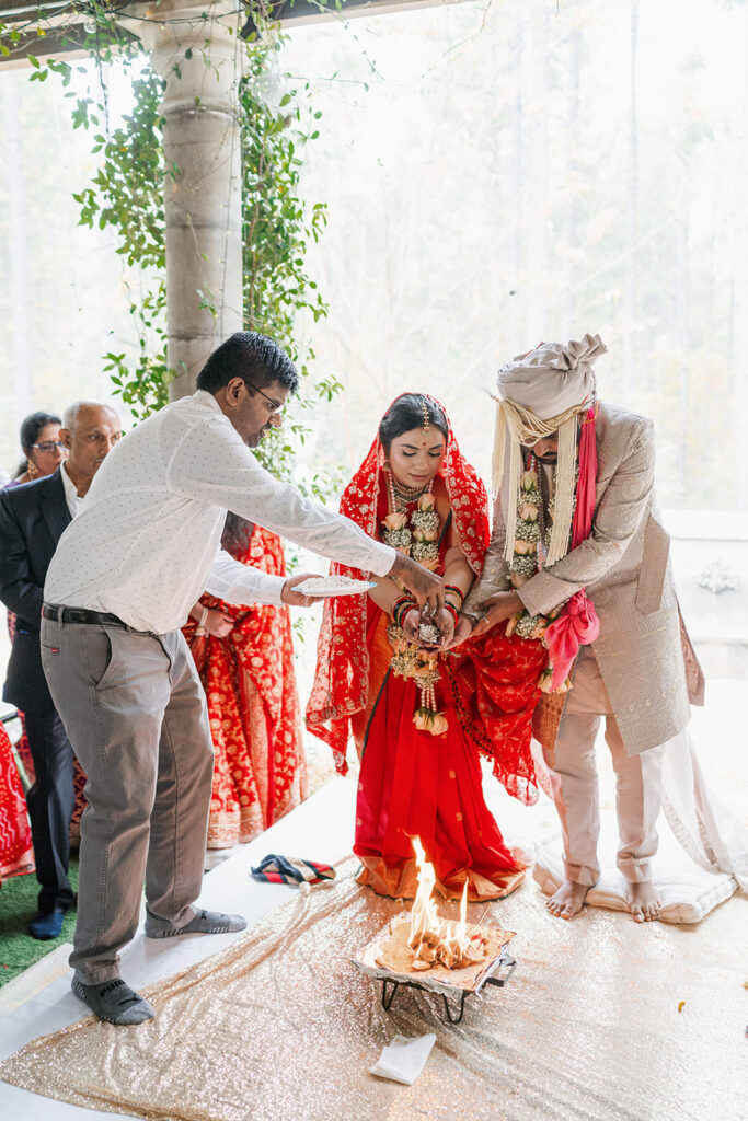 An Intimate Indian Wedding at the Castle at Wildwood Gardens