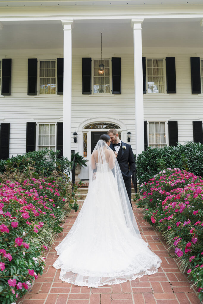 couple at their dream georgia wedding