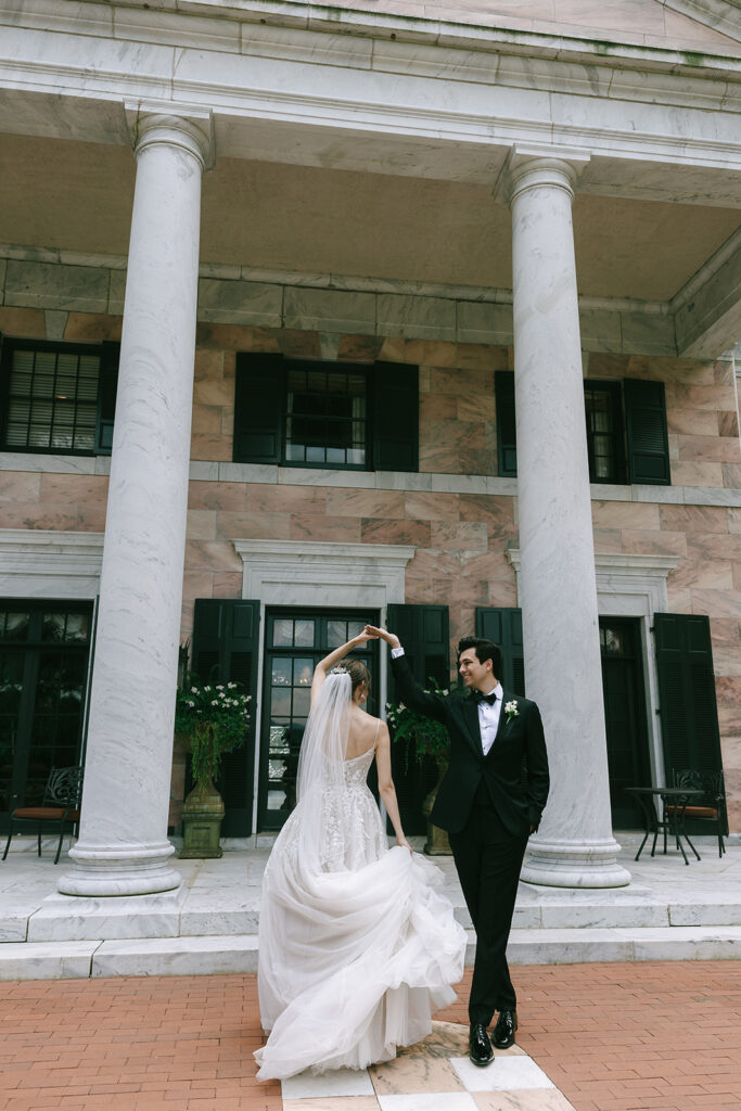 timeless and elegant bridal session