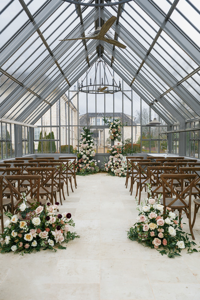 stunning wedding ceremony decor in alabama