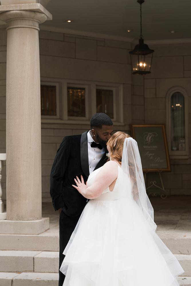 Wimbish House Wedding in Atlanta: Classy Black & White Wedding Inspiration