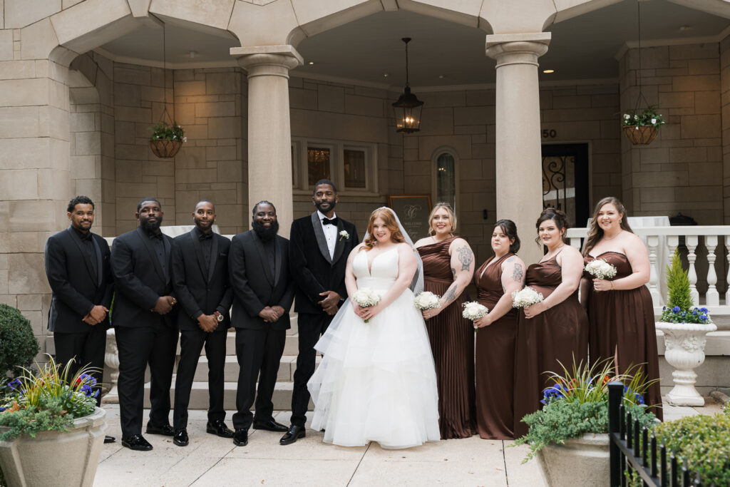 Wimbish House Wedding in Atlanta: Classy Black & White Wedding Inspiration