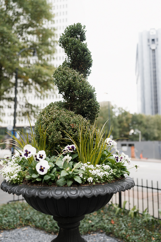 Wimbish House Wedding in Atlanta: Classy Black & White Wedding Inspiration