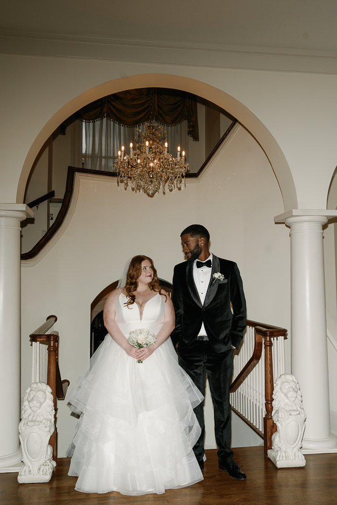 Wimbish House Wedding in Atlanta: Classy Black & White Wedding Inspiration