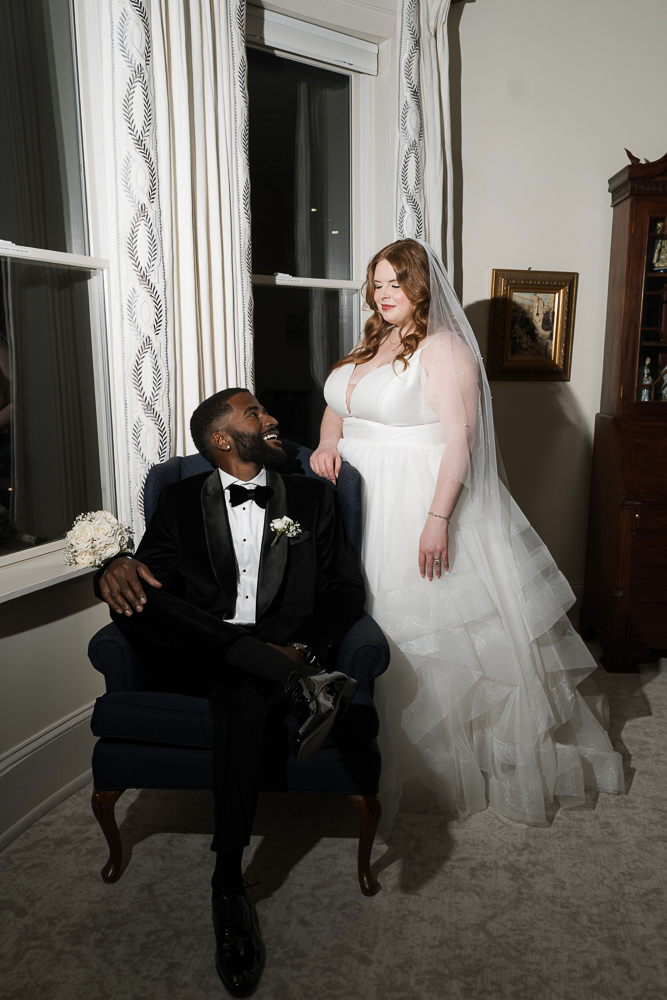 Wimbish House Wedding in Atlanta: Classy Black & White Wedding Inspiration