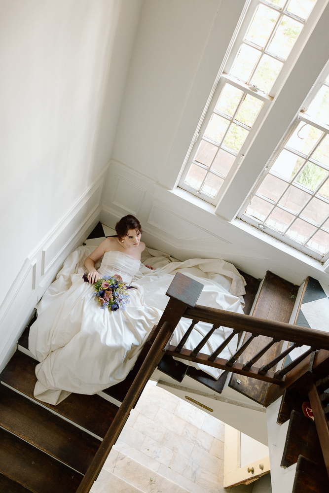 bride at her dream GA wedding