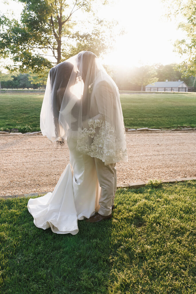 stunning golden hour bridal portraits in GA