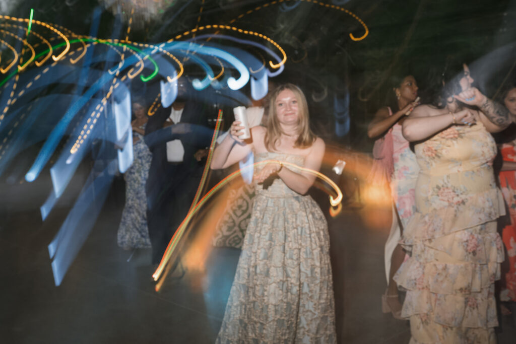fun wedding reception party in Georgia
