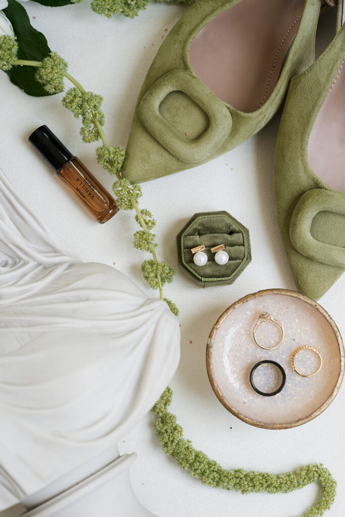 Inside Georgina & Kalen’s Green and White Garden Wedding at Morning Glory Farm