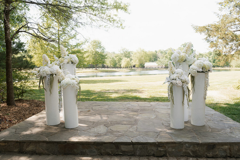 Inside Georgina & Kalen’s Green and White Garden Wedding at Morning Glory Farm