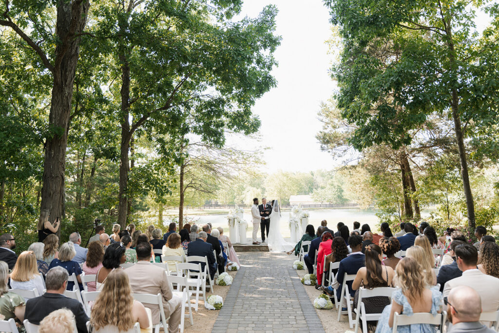 Inside Georgina & Kalen’s Green and White Garden Wedding at Morning Glory Farm