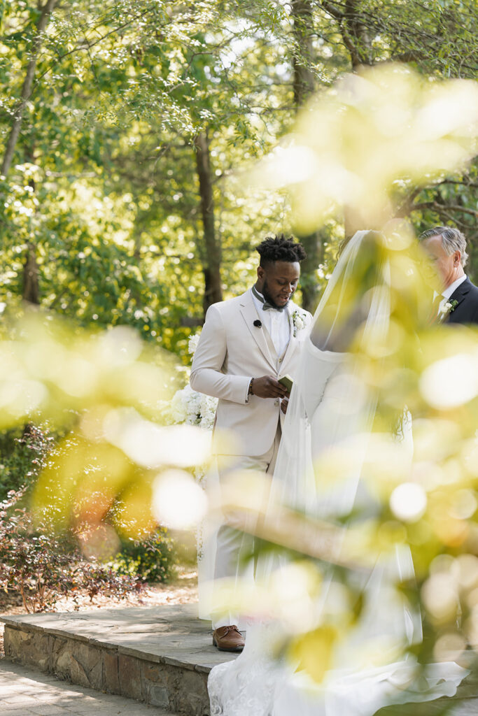 Inside Georgina & Kalen’s Green and White Garden Wedding at Morning Glory Farm
