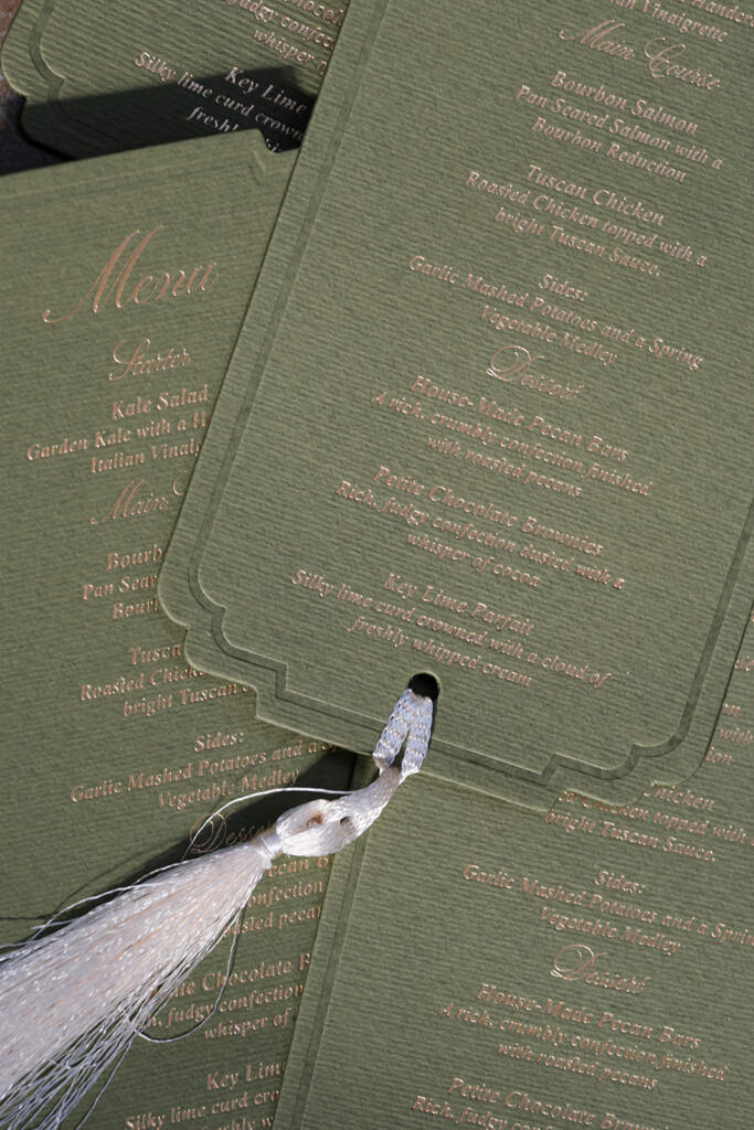 Romantic wedding reception decor