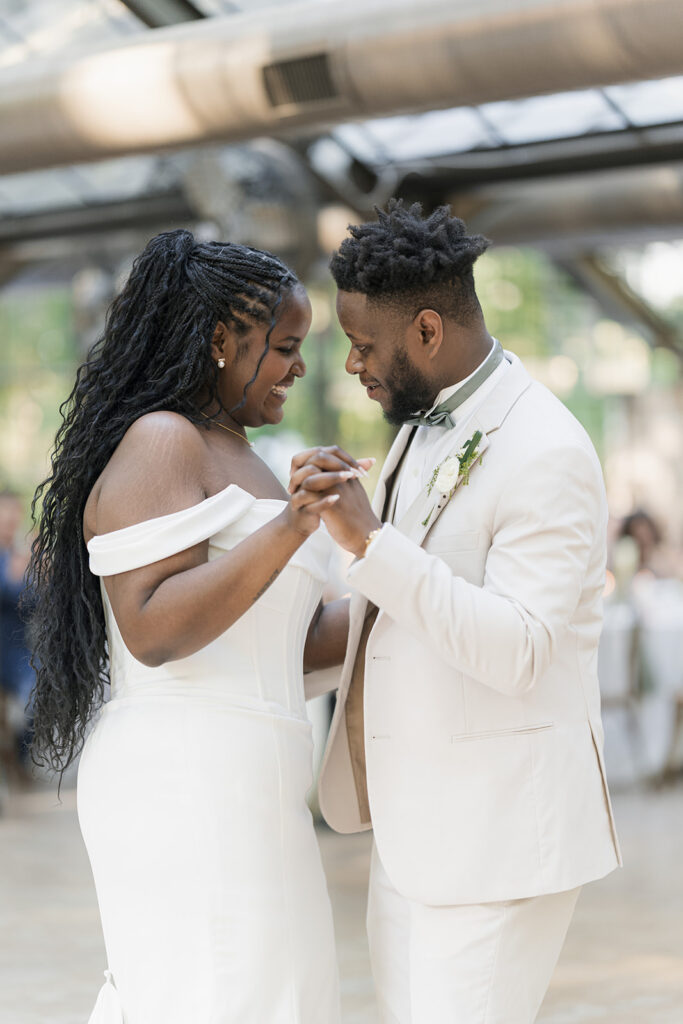 Inside Georgina & Kalen’s Green and White Garden Wedding at Morning Glory Farm