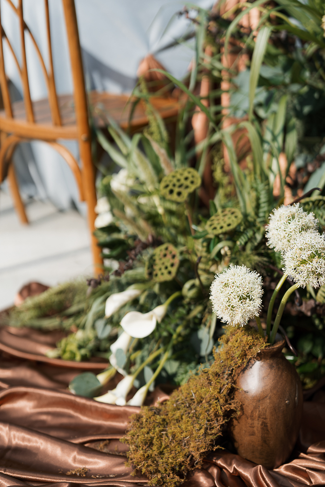 beautiful portraits at the wedding reception