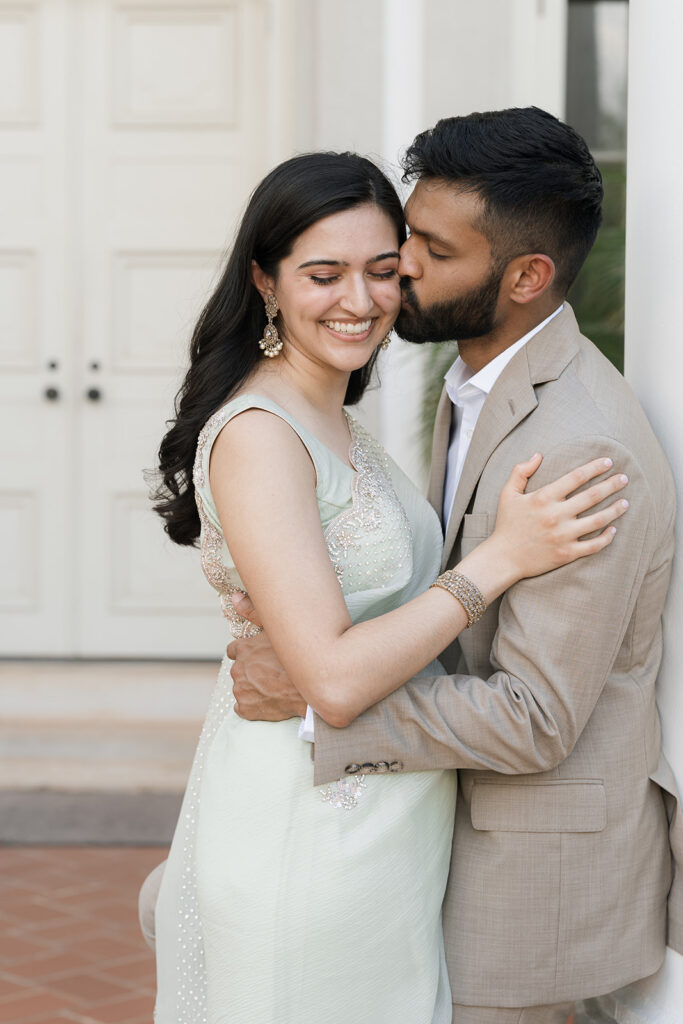 Hills & Dales Estate Engagement Photos | Pooja & Harshal's Garden-Inspired Session
